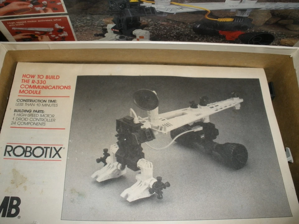 Milton Bradley Robotix Series R-330 1986 completo Foto 3 de 4