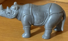 Safari LTD Indian Rhino Mini Figure Wild Animal Jungle Toy Rhinoceros Collect