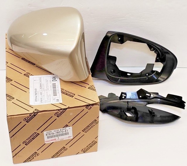 LEXUS OEM PASSENGER OUTER MIRROR COVER 20132018 ES350 ES300H 4U7 SATIN CASHMERE eBay