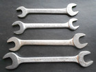 Vintage VLCHEK Open End Wrenches (4) Made in U.S.A. — photo 1