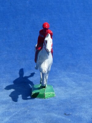 Figurine Quiralu - Le Tiercé - Cheval De Course - 1/32 Aluminium - France