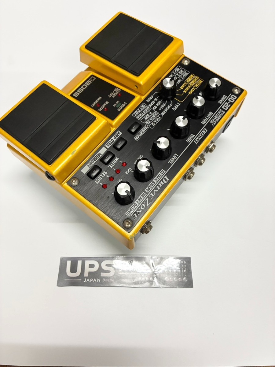 ギター BOSS OD-20 Overdrive/Distortion Boss OD-20 Distortion Overdrive - YouTube