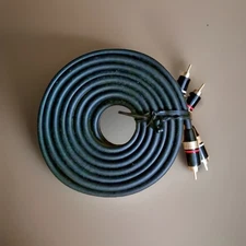 AUVIO Stereo Audio Cable New Unused 4 Male Connects Premium MultiCore w/2 Conect