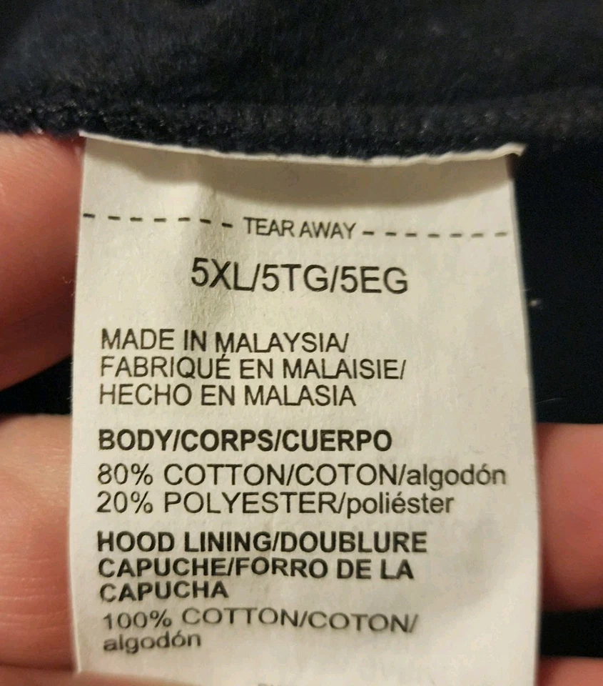 Under Armour Hombres 5XL Negro Rival Polar Cremallera Completa Cordón Sudadera con Capucha 1359028 Foto 2 de 4