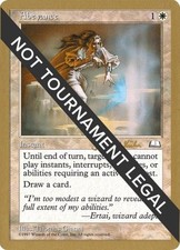 Abeyance - 1997 Janosch Kuhn (WTH) - Light Play MTG World Championship Decks