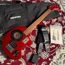 FERNANDES DIGI-ZO ULT model 2006 Red ZO-3 Electric Guitar Used From Japan