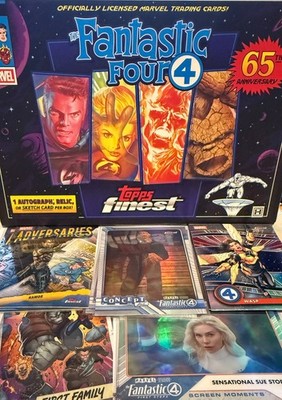 Topps Finest Fantastic Four Insert & Refractor Auswahl Karte aussuchen