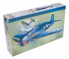 Hobby Boss F6F-3 Hellcat Early Version Airplane Model Building Kit