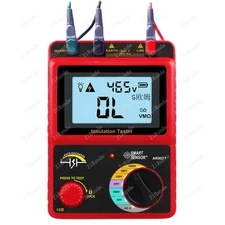 Meter High Voltage Industrial Digital Displayshaker Resistance Tester