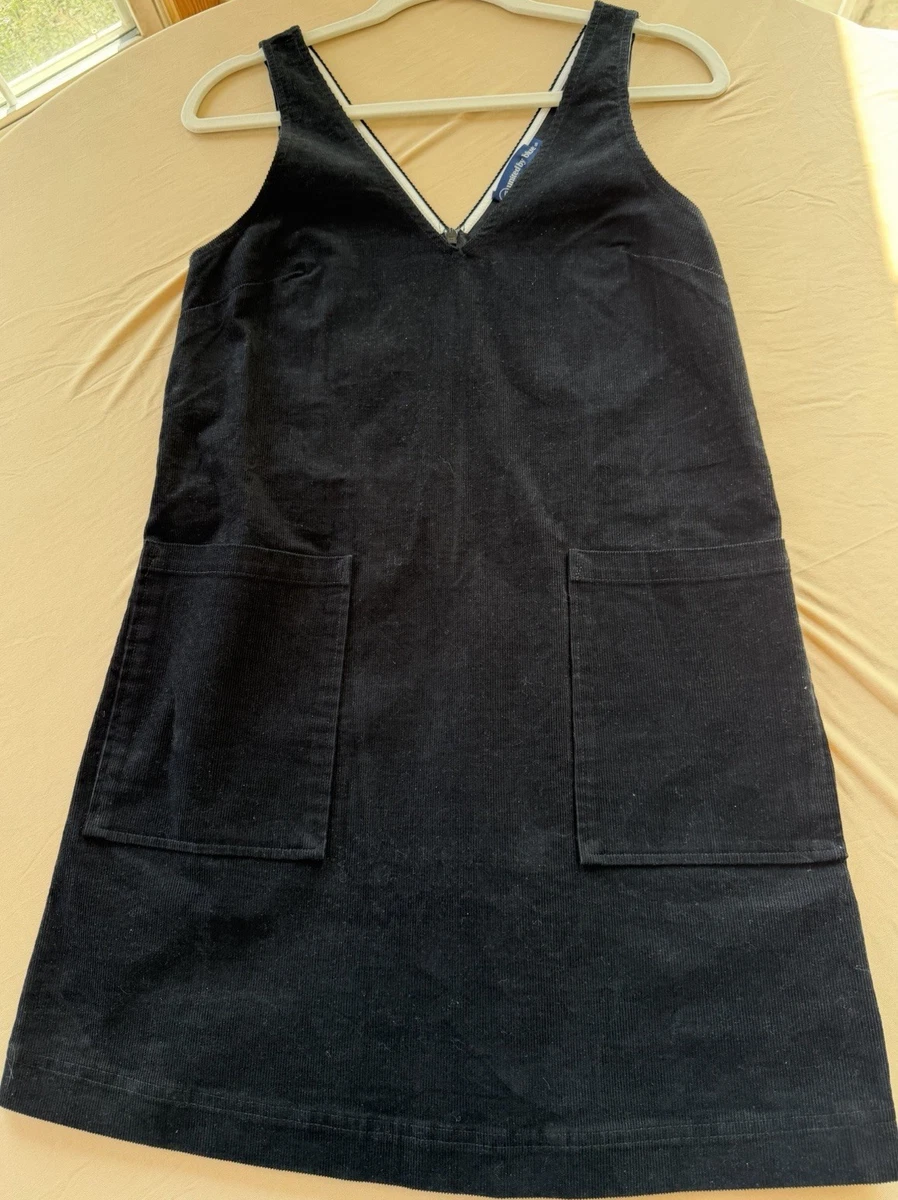 blue spice corduroy dress Green Corduroy Overall Dress main image 1