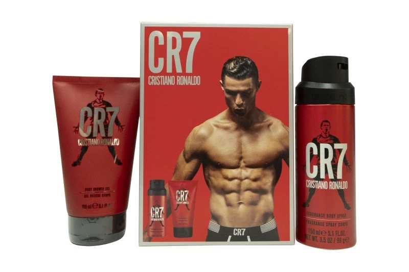 Cristiano Ronaldo CR7 Gift Set 150ml Shower Gel + 150ml Body Spray