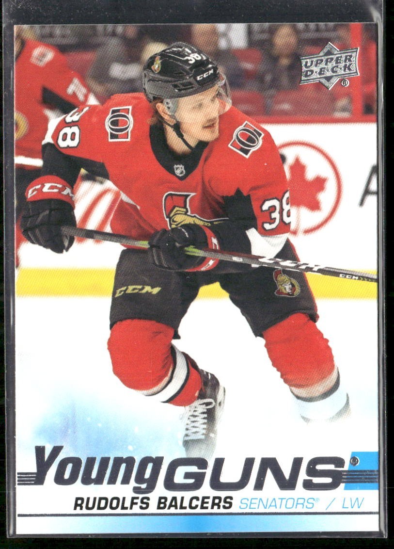 2019-20 Upper Deck - Young Guns Rudolfs Balcers #218 (RC)
