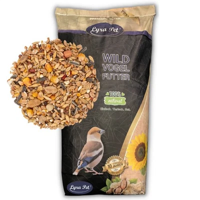 20 kg Sommer-Streufutter aus 29 Komponenten Wildvögel Vogelfutter Lyra Pet®