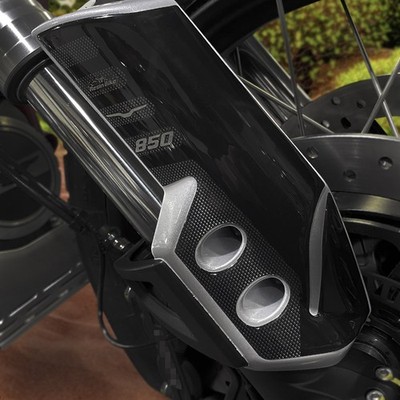 3D Aufkleber kompatibel mit Moto Guzzi V85 TT 2021-2023 Kotflügelschutz