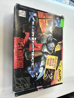Killer Instinct (Super Nintendo Entertainment System, 1995) (CIB)