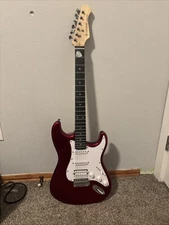 Donner DST-100B 39 Inch Electric Guitar standard series kit. (Read Description.)