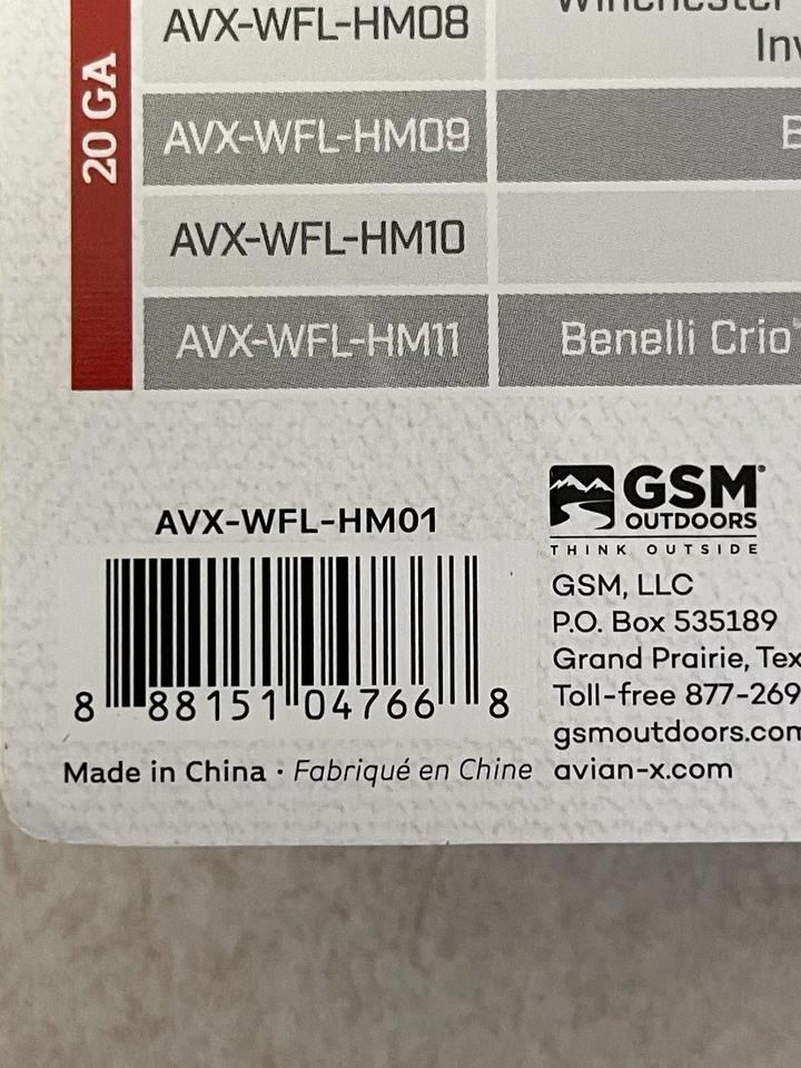 Avian-X Waterfowl Crusher Choke, Remington 12 Gauge Heavy Modified (Black) - Image 2 of 3