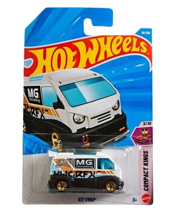 Kei Swap #80 Hot Wheels 2026 Mainline Compact Kings White New