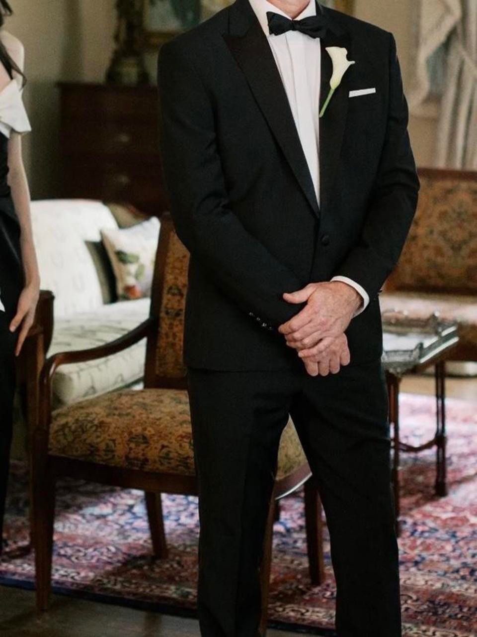 Men's Express Performance Stretch Black Tuxedo Ja… - image 2