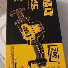 DEWALT Atomic DCS369B 20V Brushless Reciprocating Saw Yellow Black