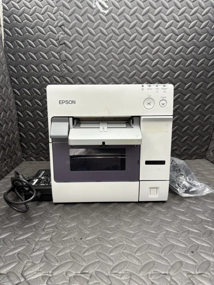 GETESTET Epson ColorWorks TM-C3400 Vollfarbtintenstrahl Etikettendrucker USB ohne Tinte