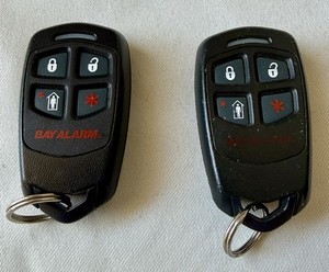 Bundle of 2 Honeywell Home 5834-4 Four-Button Wireless Key Fobs