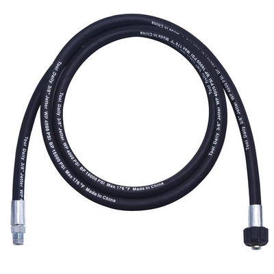 #ad Pressure Washer Whip Hose Swivel 8 FT 3 8 NPT M22 Hose Reel Connector $42.07