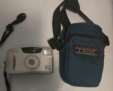 Canon Sureshot 76 Zoom Date 35mm Film Point and Shoot Camera New Battery k15