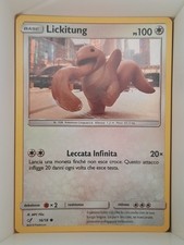 Lickitung 16/18 - Carta Holo Foil Near Mint Pokemon Detective Pikachu