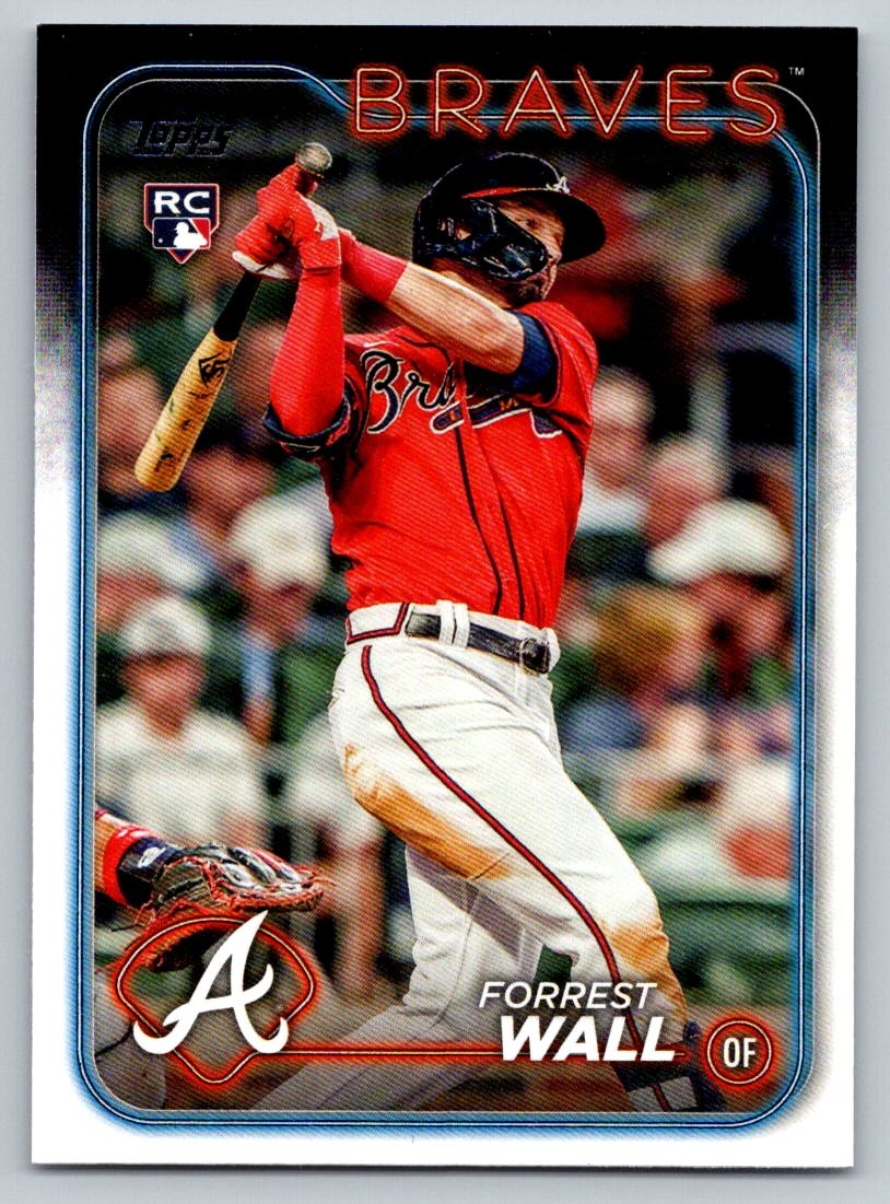 2024 Topps #391 Forrest Wall Rookie Card Atlanta Braves