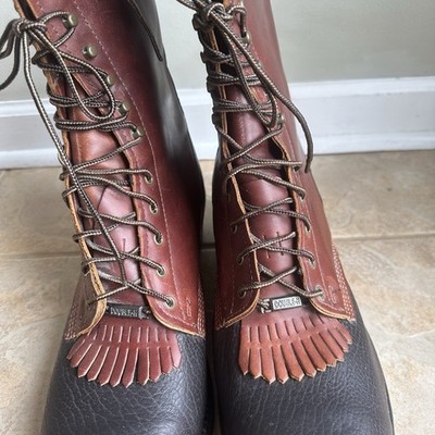Double H Boots Lewis Lacer Packer Two Tone Leather Double H Boots Lewis Lacer Packer Two Tone Leather Mens 13D  main image 3