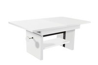 Couchtisch Bruni Weiß 150X48X65 Cm Wohnzimmertisch