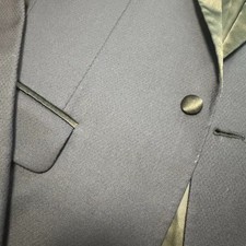 Men's Navy Tuxedo Suit Set, Made in Korea, Slim Fit