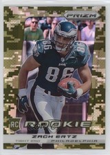 2013 Panini Prizm Rookie Target Camo Prizm Zach Ertz #300 7v7