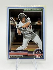 2023 Panini USA Baseball Stars & Stripes - Wyatt Langford #73 (RC)