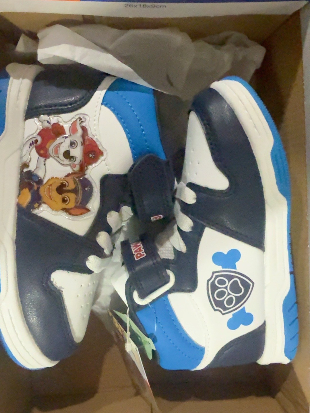 PAW PATROL HIGH TOP Toddler US 9C 10C