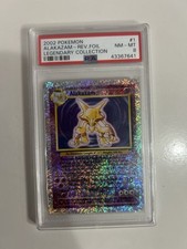 Alakazam 1/110 Legendary Collection Reverse Holo/Reverse Foil PSA 8 (2002) on eBay
