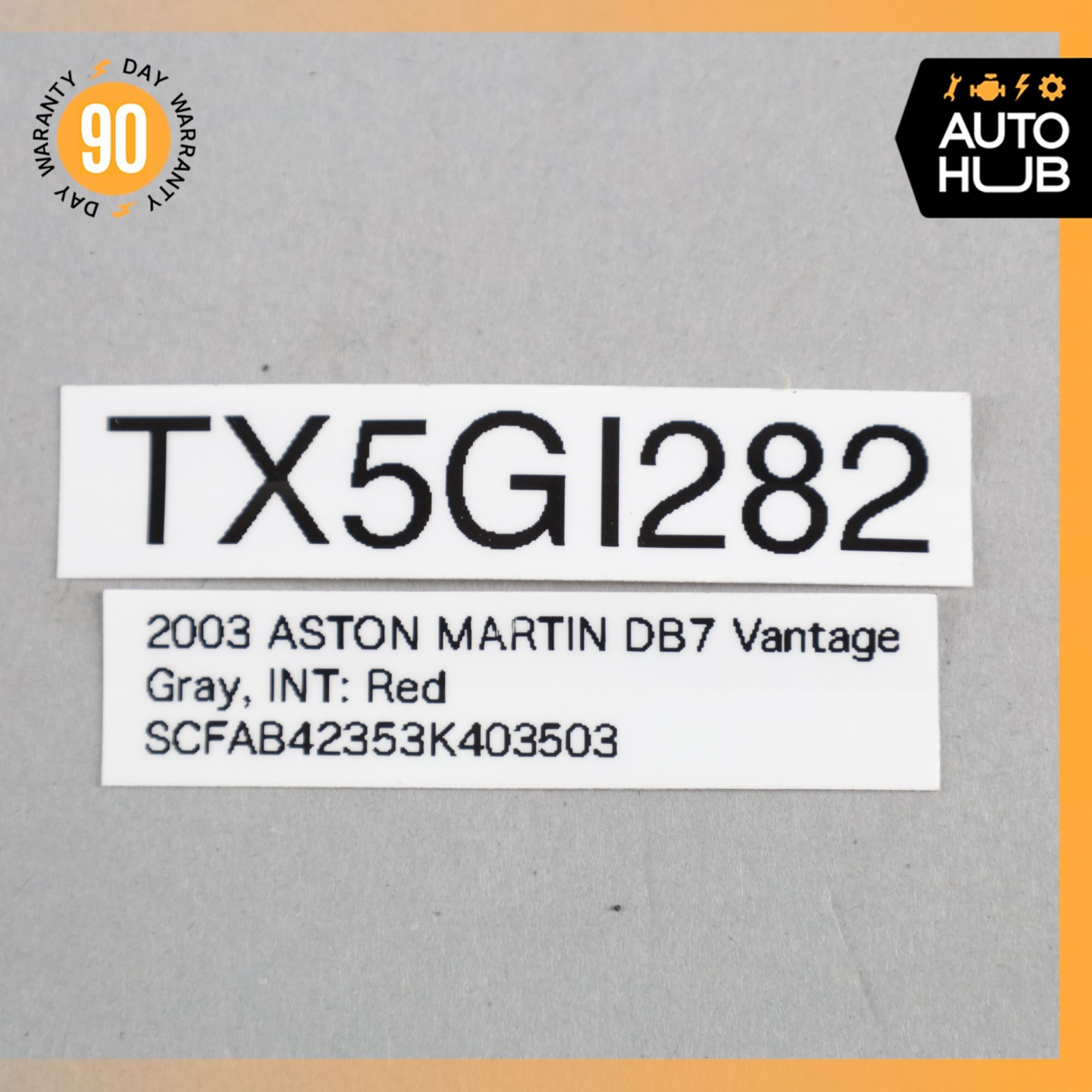 00-06 Aston Martin DB7 Vanquish Manual Transmission Oil Pump 32122742AA OEM 35k