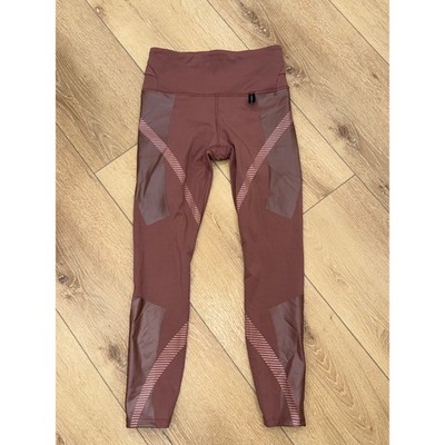 Athleta Allyson Felix Legend Tight Leggings Mauve Mahogany Womens Small S