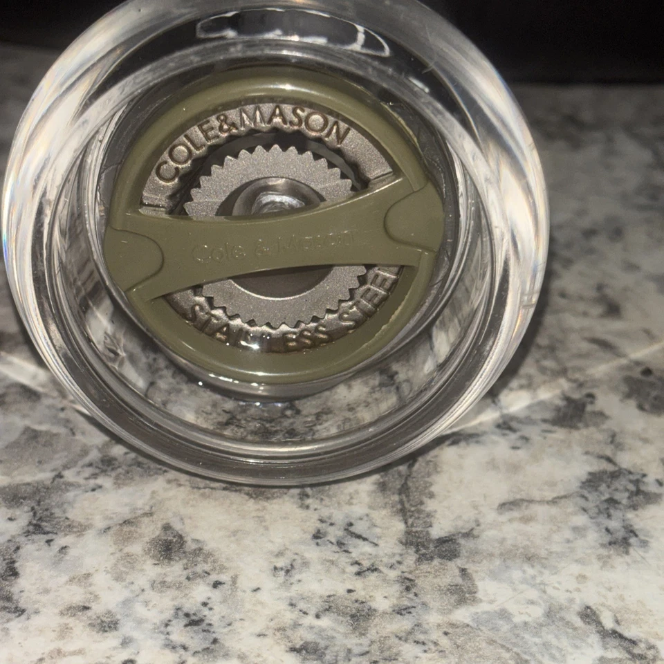 Molinillo de pimienta acrílico Cole Mason vintage años 70 Foto 4 de 4