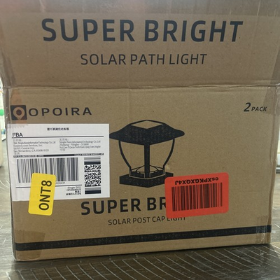 #ad Solar Post Cap Lights Outdoor Glass Deck Fence Powered for 4x4 Vinyl Wooden $40.00