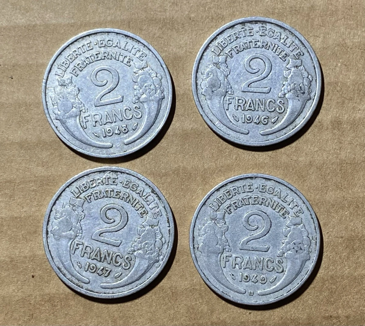【フランス領レユニオン】１９４８年２フラン アルミ貨 2 Francs - Réunion (1848-date) – Numista