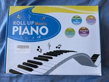 88 Keys Roll Up Piano Keyboard, Portable Piano w/ Storage Bag, Foldable Key