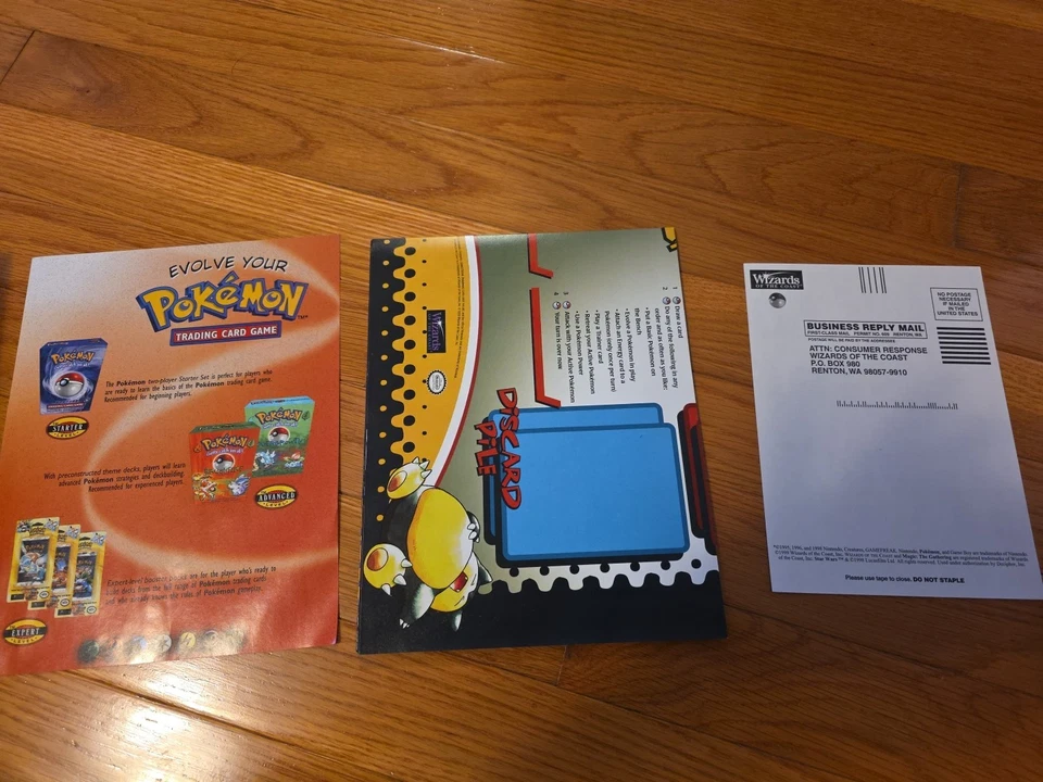 Pokemon 1999 Starter Caja Regalo Foto 4 de 4