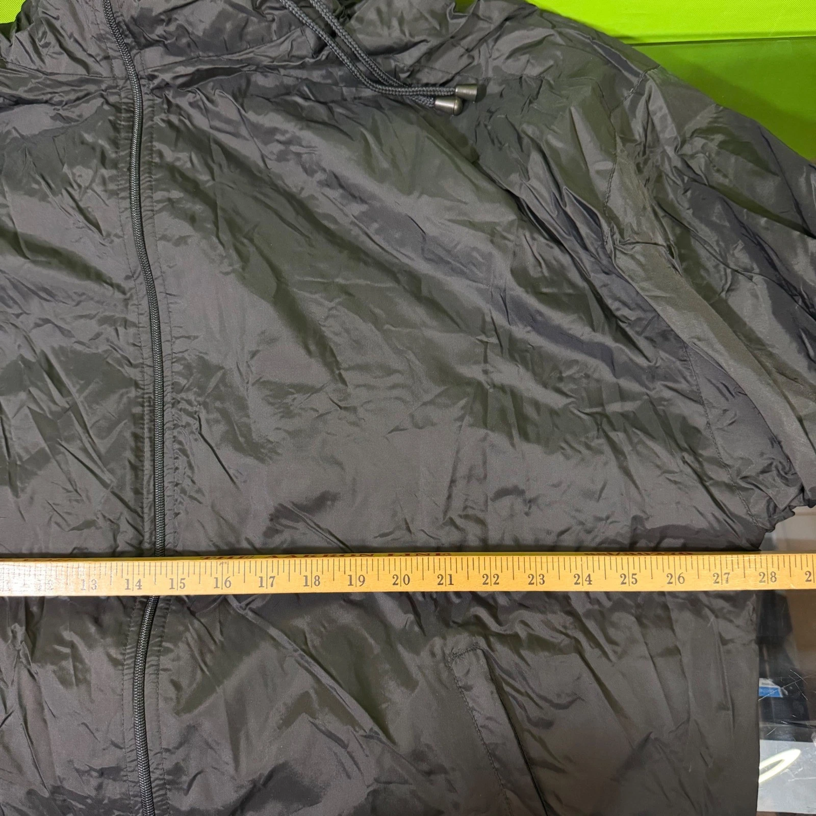 Vintage Y2K The Sims 2 Promo Windbreaker Jacket Black Neon XXL Employee Gaming - product detail image 4