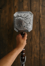 Thor Hammer Mjolnir Replica Viking Norse Metal Hammer Cosplay Prop 17 inch