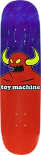 TOY MACHINE MONSTER MINI SKATEBOARD DECK-7.38 Assorted STAINS