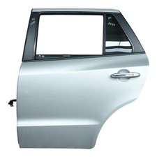Hyundai Santa Fe 2 II Tür hinten links silber komplett Bj2011