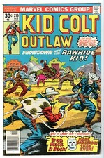 Cover of Kid Colt Outlaw #215