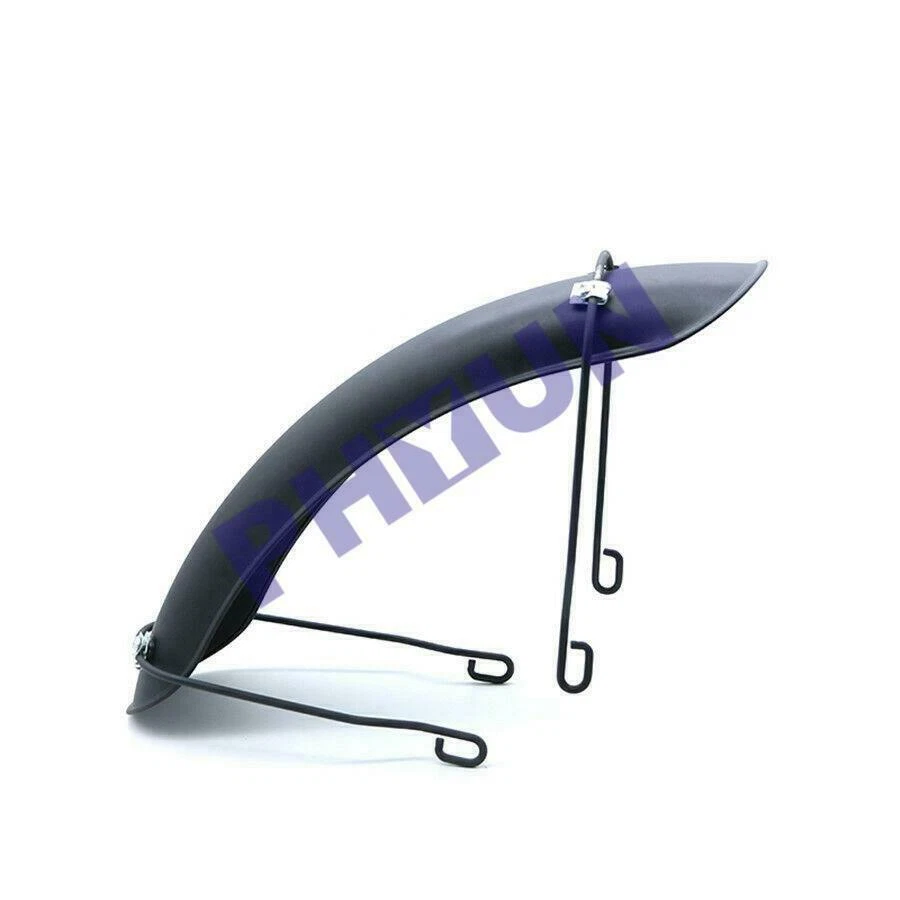 Motorcycle Black Front Fender Mudguard Mud Sand Guard Protector For Suzuki Honda Foto 3 de 4